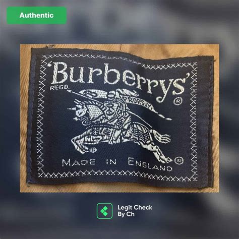 fake burberrys label|how to authenticate burberry.